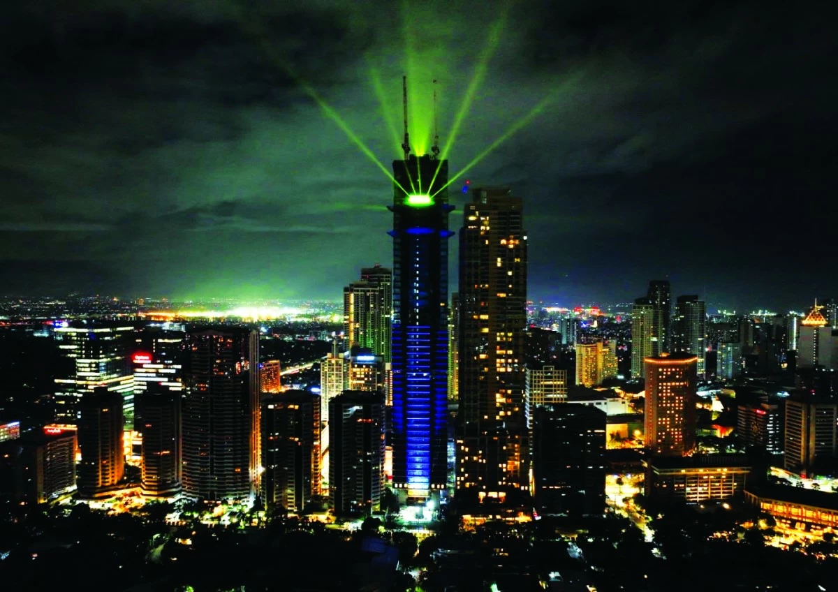 A new icon rises on the city skyline